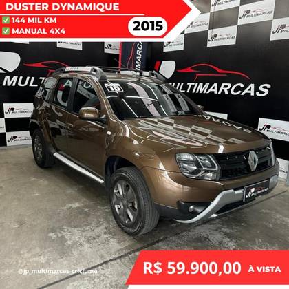 RENAULT DUSTER 2.0 DYNAMIQUE 4X4 16V FLEX 4P MANUAL